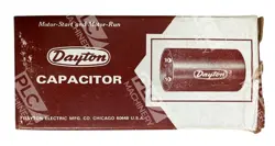 DAYTON 340-408MFD 110-125VAC CAPACITOR 4X067