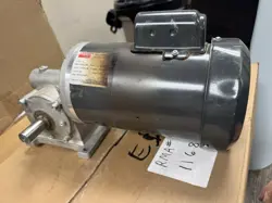 DAYTON 4CVZ4 AC GEARMOTOR: RIGHT ANGLE, CAPACITOR-START, TEFC, 45 RPM, 0.75 HP
