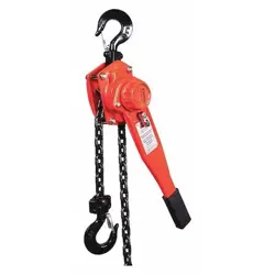 DAYTON 29XP48 LEVER CHAIN HOIST, 3,000 LB LOAD CAPACITY, 5 FT HOIST LIFT, 1