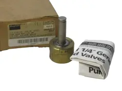 (NEW) DAYTON 1A575 2-WAY BRASS 1/4