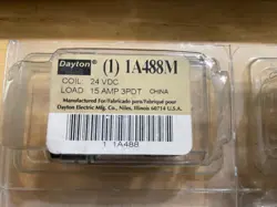 DAYTON 1A488M NEW 24 VDC 15 AMP 11 BLADE RELAY 1A488M
