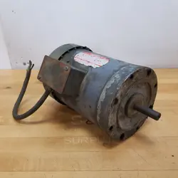 DAYTON 3N087F AC MOTOR, 1 HP, 1725/1425 RPM, 230/460V, 3 PHASE, 3.0/1.5 AMP