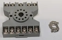 NEW DAYTON ELECTRIC 6X156E RELAY SOCKET/BASE 10A 300VAC