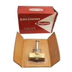 DAYTON 3A433 008042 SOLENOID VALVE, 2-WAY NORMALLY CLOSED, 1/4IN NPT, 2-200PSI