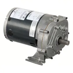 DAYTON 1LPP2 AC GEARMOTOR, 115V AC, 60 RPM, 200 IN-LB MAX TORQUE, ODP, NEW!