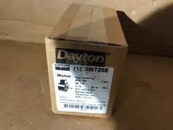 DAYTON MOTOR,1/30 HP,3000 RPM,230V 3M725E 3M725 NEW