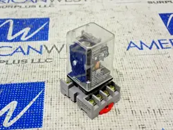 DAYTON 5YP73 24 VOLT RELAY WITH SOCKET BASE 5X852M