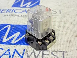 DAYTON 1A485E RELAY 24 VDC WITH SOCKET BASE RB08-PC