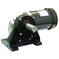 DAYTON 4FDY6 AC GEARMOTOR,68 RPM,TEFC,208-230/460V