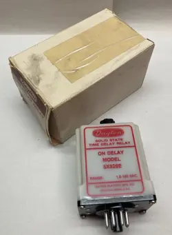 DAYTON,5X829E,TIME DELAY RELAY 1.8-180 SECONDS