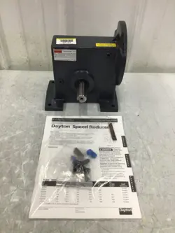 DAYTON - 2Z151 SPEED REDUCER 50:1 35 RPM 0.5 HP 498 IN-LB OUTPUT MAX