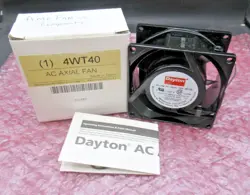 DAYTON 4WT40 STANDARD SQUARE AXIAL FAN, SQUARE, 115V AC, 1 PHASE *BRAND NEW*