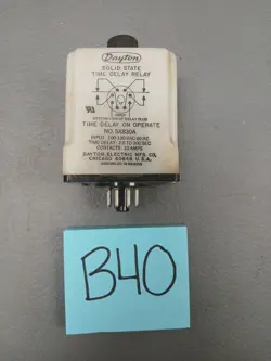 DAYTON 5X830A RELAY 130VAC - ECS