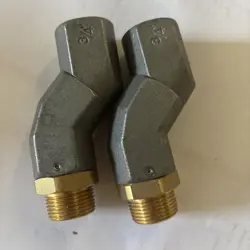 QT 2 DAYTON 33NT03 DUAL PLANE FUEL NOZZLE SWIVEL 3/4”