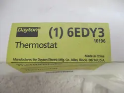 NIB DAYTON THERMOSTAT     6EDY3