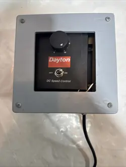 DAYTON  DC MOTOR SPEED CONTROL