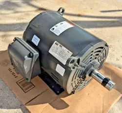 DAYTON 36VF43 3-PHASE GP MOTOR, 10 HP, 213/5T FRAME, 230/460V 1770 RPM