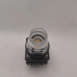30G370 DAYTON EXTENDED PUSH BUTTON: CLEAR, 30 MM MOUNTING SIZE, LED, MOMENT