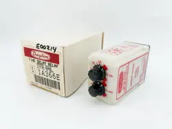 NEW DAYTON 1A366E TIME DELAY RELAY .1-10 SEC RANGE 120V 8PIN