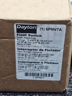 DAYTON FLOAT SWITCH