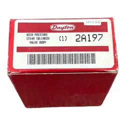 DAYTON HIGH PRESSURE STEAM SOLENOID VALVE BODY MODEL 2A197