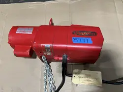 DAYTON 8Z069 1000LB ELECTRIC CHAIN HOIST 1/2 TON