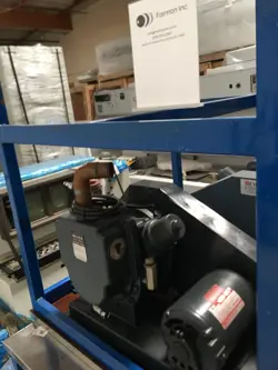 WELCH 1397 DUO-SEAL VACUUM PUMP W/ DAYTON 3N488 INDUSTRIAL MOTOR, 190949