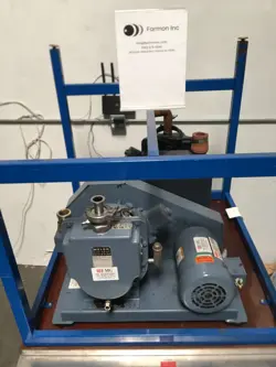 WELCH 1397 DUO-SEAL VACUUM PUMP W/ DAYTON 3N017H INDUSTRIAL MOTOR, 190948