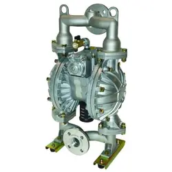 DAYTON 6PY56 DOUBLE DIAPHRAGM PUMP, ALUMINUM, AIR OPERATED, PTFE, 100 GPM GPM