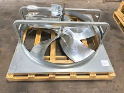 EXHAUST FAN 54 IN BLADE / DAYTON MODEL 3FKD5 / STAMPED, NEW ON THE PALLET