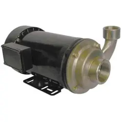 DAYTON 5WXU1 PUMP, CENTRIFUGAL, SS, 3 HP, 3 PH