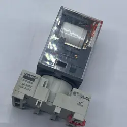 OMRON MKS2PIN POWER RELAY 120VAC COIL DAYTON 5X852 RELAY SOCKET 8-PIN 300V 10A ⭐