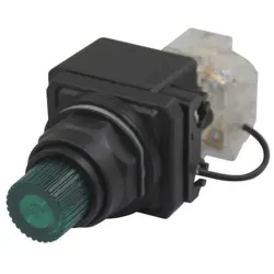 DAYTON 30G412 PILOTLIGHT,LED,24VAC/DC,30MM,PLASTIC,GR