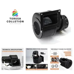 CENTRIFUGAL BLOWER MOTOR FOR DAYTON , 4C446, 6FHX8, 4C005, A, FASCO A166, 702...