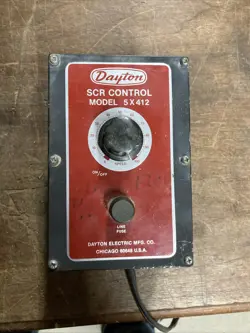 DAYTON SCR CONTROL MODEL 5X412A