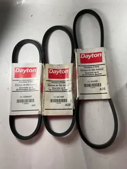 **DAYTON PREMIUM V-BELT A25,A28, A33, A35** 50625 M0327 006