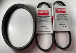 **DAYTON PREMIUM V-BELT 4L260-LOT OF 5** 50625 M0327 006