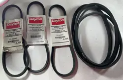 **DAYTON PREMIUM V-BELT 4L320-LOT OF 8** 50625 M0327 006