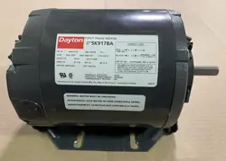 DAYTON 5K917BA 1/3HP 1725 RPM 115V 60HZ 1/2