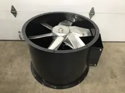 DAYTON - 166207A TUBEAXIAL FAN 30 IN BLADE 62 SONES MAX NOISE LEVEL BELT DRIVE