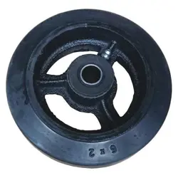 DAYTON MH34D65001G MOLD-ON RUBBER WHEEL,6