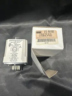 NEW DAYTON 6X155 SOLID STATE TIME DELAY RELAY 2-300SEC 120VAC 50/60HZ 10A