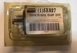 DAYTON PLUG-IN RELAY 5X827