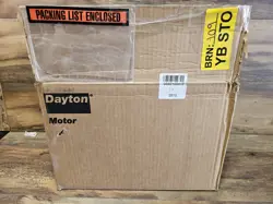 NEW DAYTON MODEL 4M040 WATTRIMMER DIRECT DRIVE FAN MOTOR