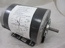 1/3-1/6 HP GRAINGER DAYTON 6K426BG 2 SPEED CRADLE MOUNT BELT DRIVE MOTOR 115V