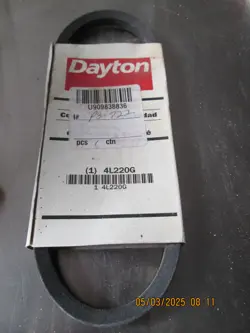 DAYTON PREMIUM V BELT 4L220G NEW