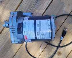 DAYTON 1LPN9A 1/4 HP 120 RPM AC GEAR MOTOR