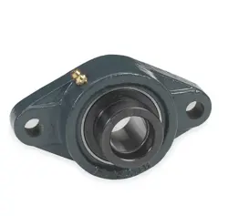DAYTON 3FCW9 2 BOLT FLANGE BEARING,BALL,1 1/2IN BORE 3FCW9