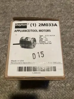 DAYTON MOTOR  2M033A