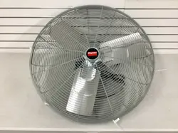 DAYTON STANDARD-DUTY INDUSTRIAL FAN 1VCE9  30 IN BLADE DIA, 2 SPEEDS, 115V AC
